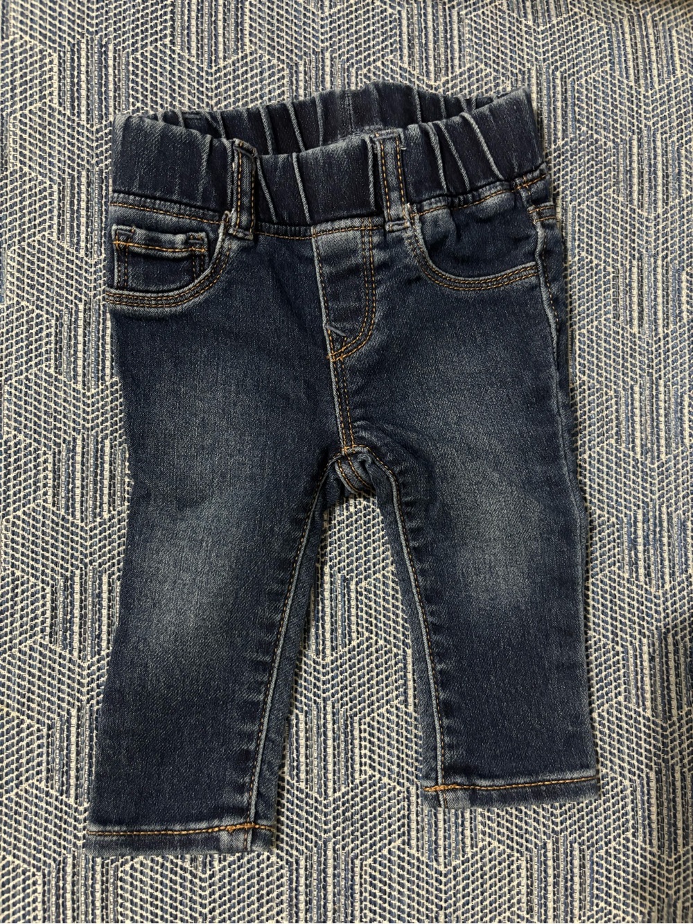 Baby GAP Dark Blue Elastic Waist Jeans